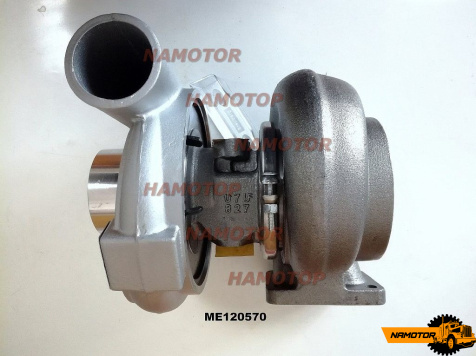 Турбина MMC 6D40 TD08-9, ME121570, ME120579, 49188-01286. Диаметр патрубка 90мм